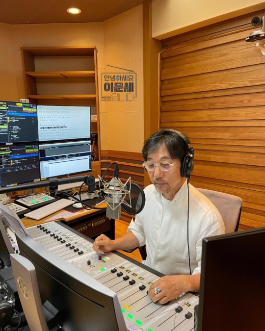 이문세/MBC표준FM '안녕하세요' SNS