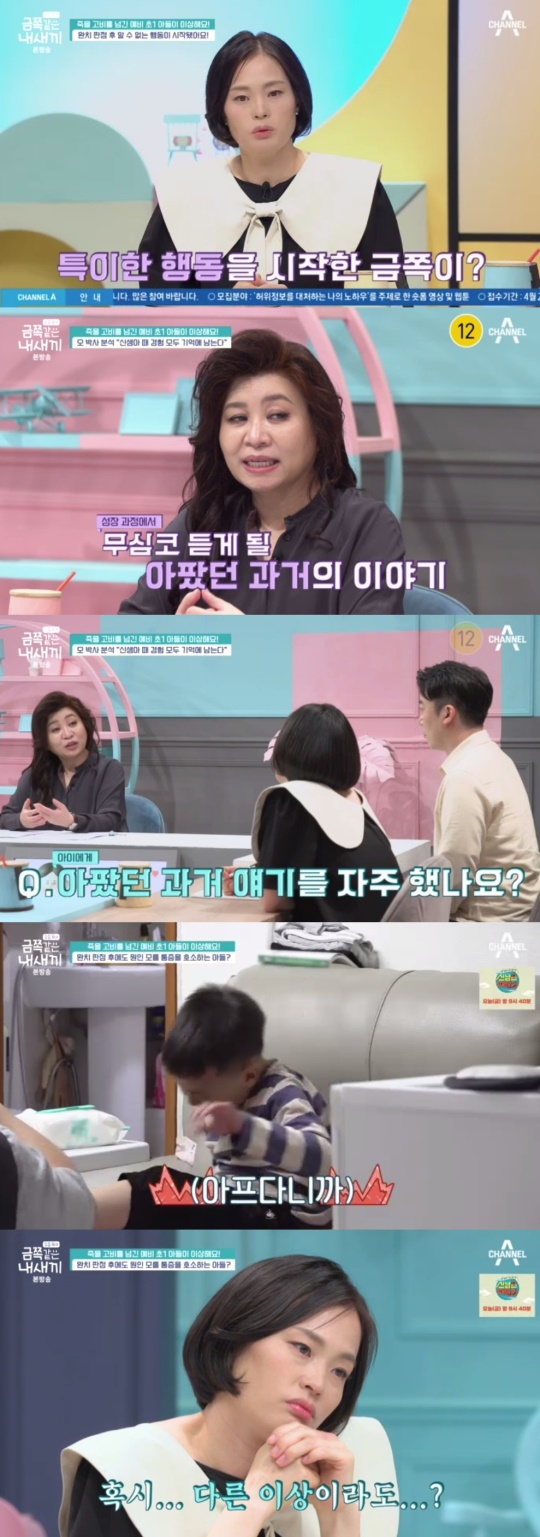 채널A '금쪽같은 내 새끼' 캡처
