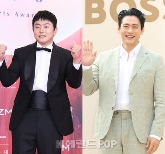 기안84, 유태오/사진=헤럴드POP DB
