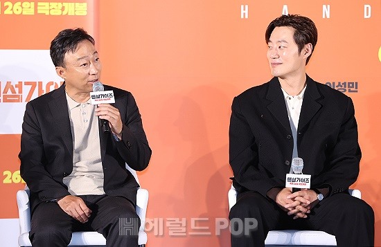 배우 이성민, 이희준/사진=민선유 기자