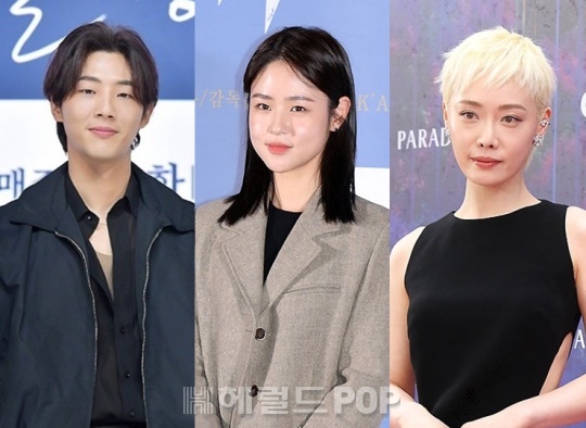 지수, 심은우, 김히어라/사진=KBS, 헤럴드POP DB