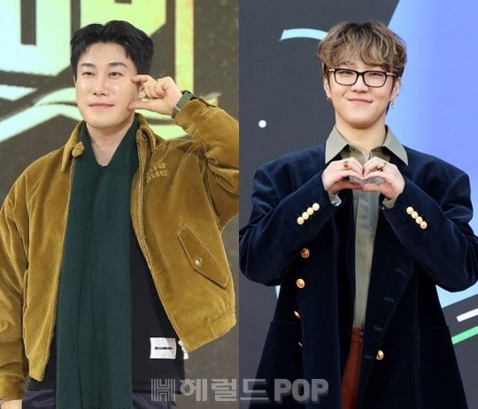 산이, 비오/사진=헤럴드POP DB