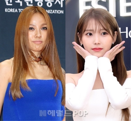 이효리, 아이유/사진=헤럴드POP DB