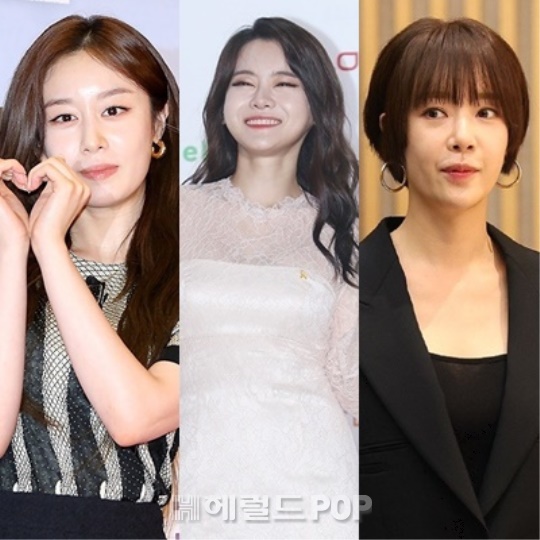 지연, 서유리, 황정음/사진=헤럴드POP DB