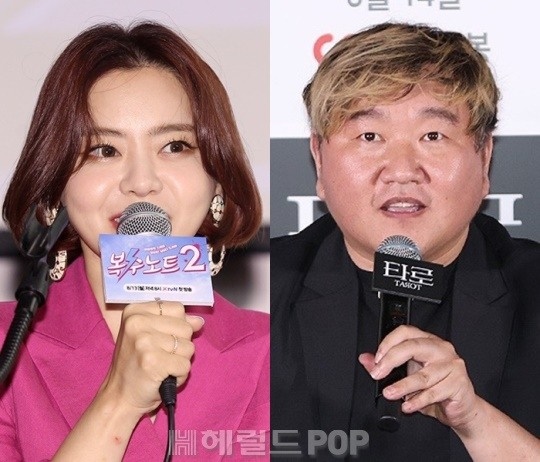 서유리, 최병길 PD/사진=헤럴드POP DB