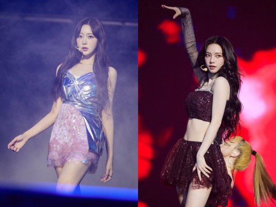 지젤, 카리나/사진=에스엠엔터테인먼트