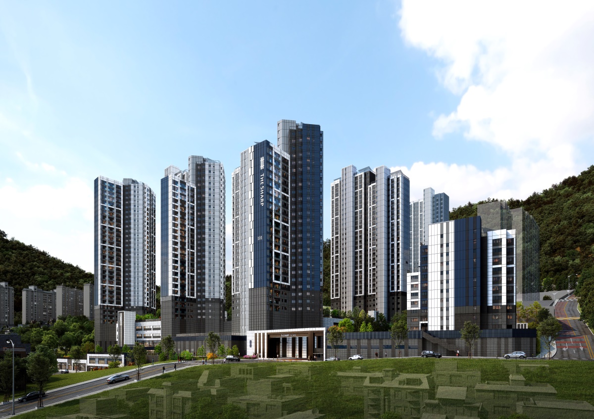 포스코이앤씨, 부산 사상 '더샵 리오몬트' 견본주택 개관…1305가구 공급