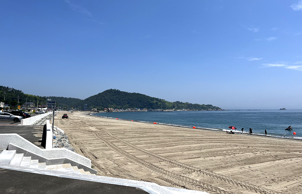 포항 남구 장기면 신창해수욕장. (포항시 제공)