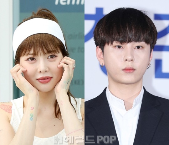 현아, 용준형/사진=헤럴드POP DB