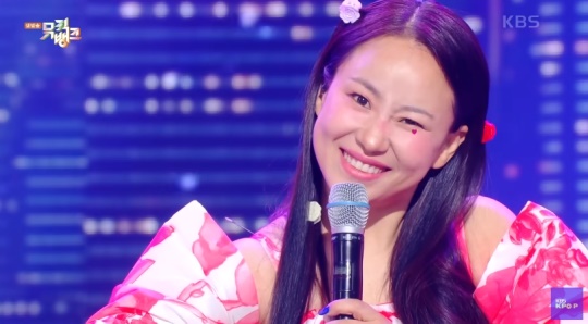 조현아 '뮤직뱅크' 방송화면 캡처