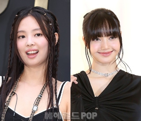 블랙핑크 제니, 리사/사진=민선유 기자