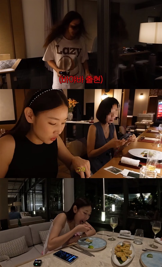 한혜진 유튜브 캡처