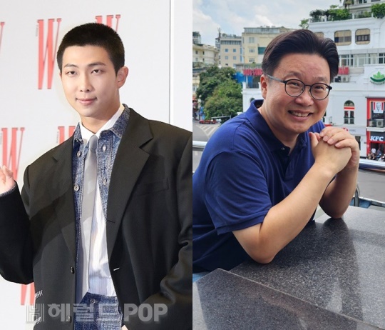 RM, 서경덕 교수/사진=민선유 기자, 서경덕 채널