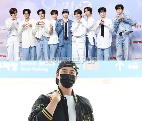 크래비티(위), 변우석(아래)/사진=민선유 기자