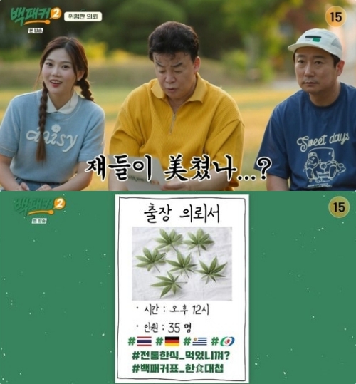 tvN ‘백패커2’ 방송화면 캡처