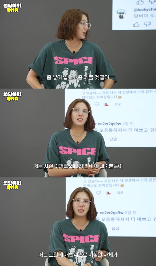 손담비 채널