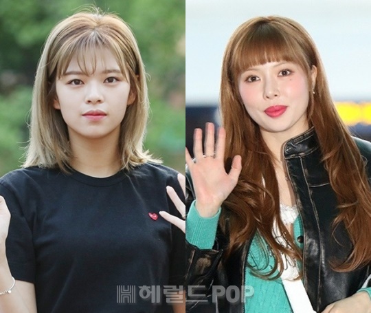 정연, 현아/사진=헤럴드POP DB