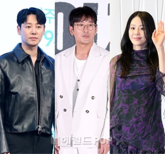 김동욱, 하정우, 고현정/사진=헤럴드POP DB