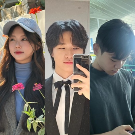재시, 김민국, 윤후/사진=SNS