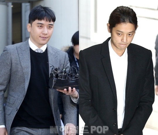 승리, 정준영/사진=헤럴드POP DB