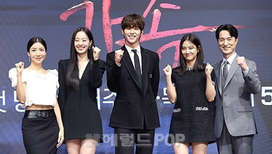 윤세아, 최예빈, 이시우, 박주현, 김병철/사진=민선유기자