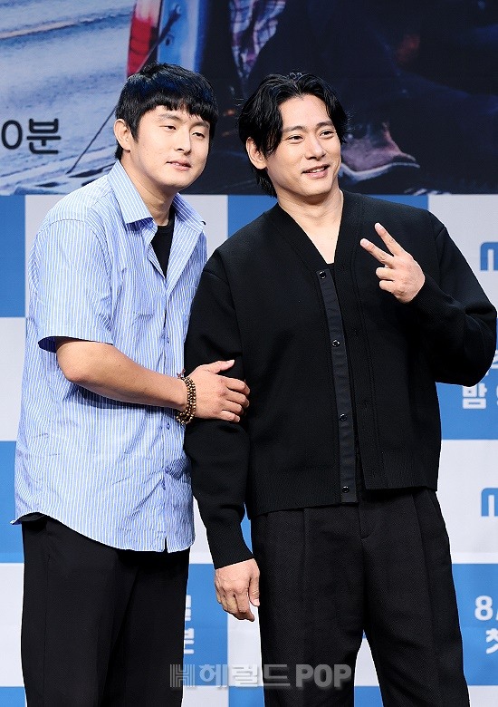 기안84, 유태오/사진=민선유 기자