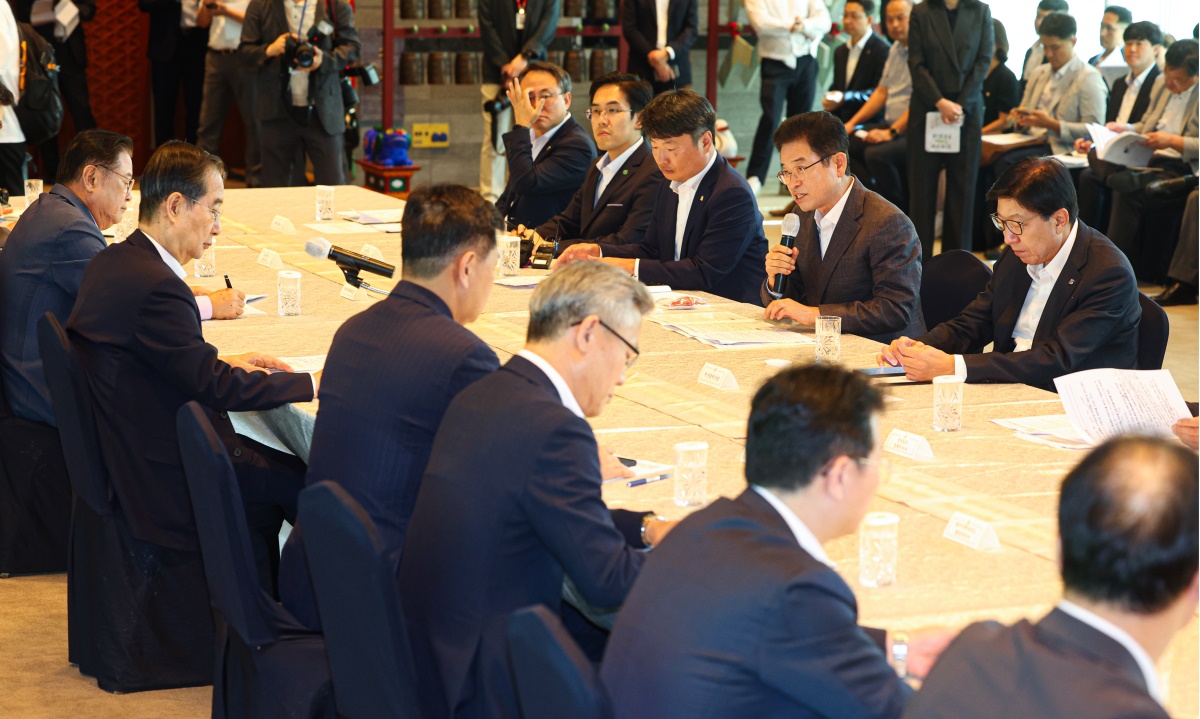 기회발전특구 관련 기관장 오찬간담회 모습.[경북도 제공]