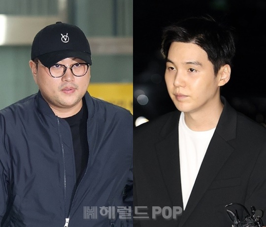 김호중, 슈가/사진=민선유 기자