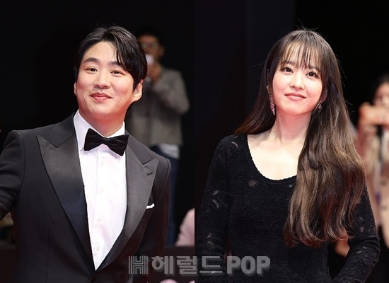 배우 안재홍, 박보영/사진=민선유 기자