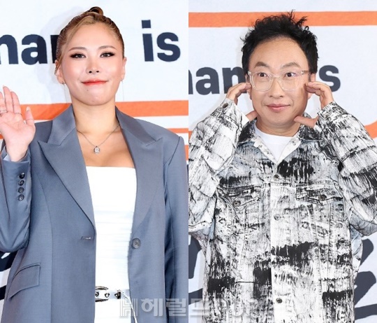 가비, 박명수/사진=민선유 기자
