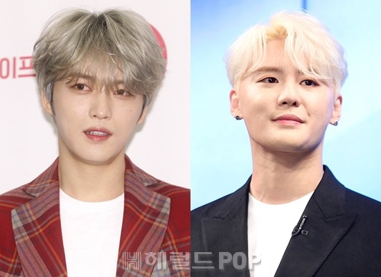 가수 김재중, 김준수/사진=헤럴드POP DB