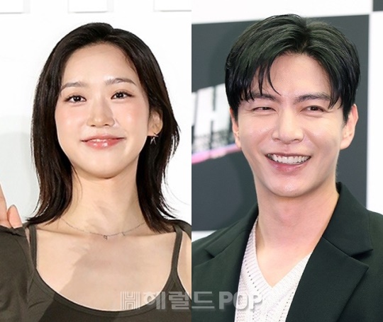 한지현, 이민기/사진=민선유기자