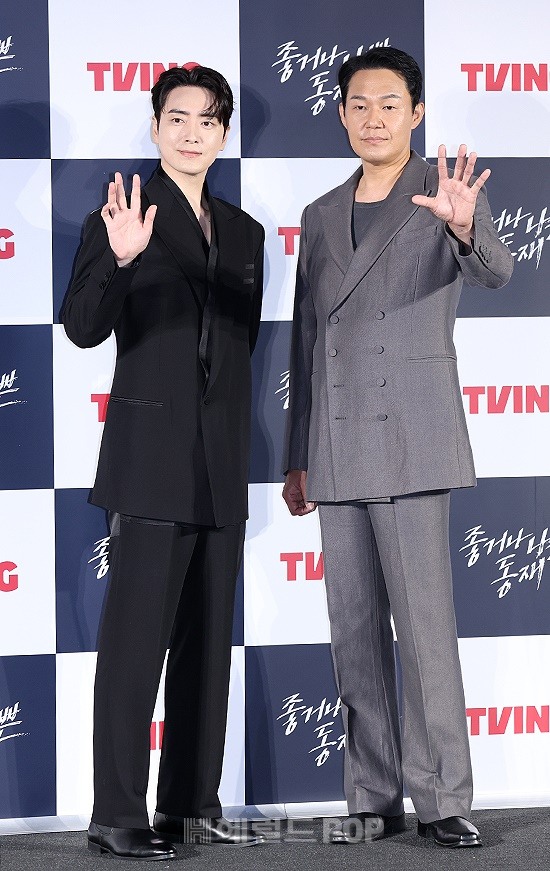 이준혁, 박성웅/사진=민선유 기자