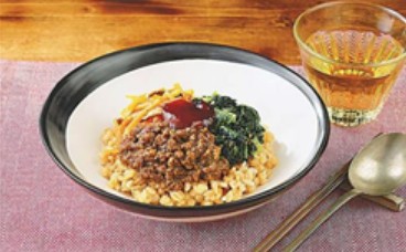 찰보리 냉동비빔밥 [니치레이푸드 홈페이지 캡처]