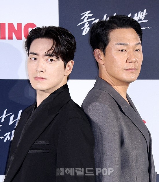 이준혁, 박성웅/사진=민선유 기자