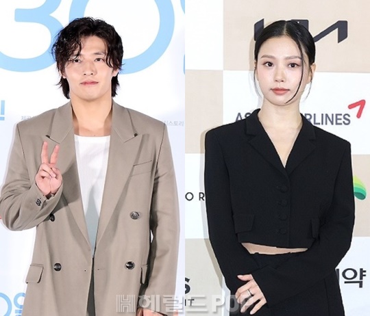강하늘, 고민시/사진=민선유 기자