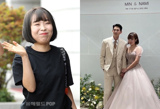 오나미/사진=민선유 기자, 오나미 SNS