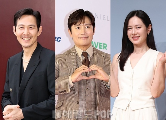 배우 이정재, 이병헌, 손예진/사진=헤럴드POP DB