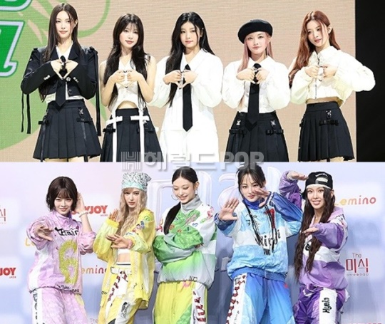 아일릿, 뉴진스/사진=민선유기자