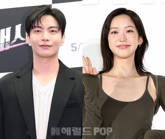 이민기, 한지현/사진=민선유기자
