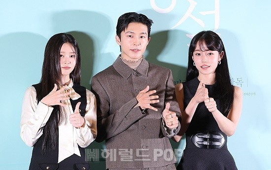 배우 김민주, 홍경, 노윤서/사진=민선유 기자