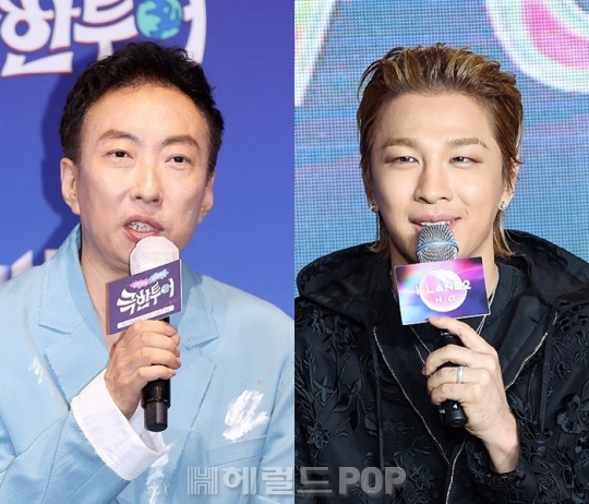 박명수, 태양/사진=민선유 기자