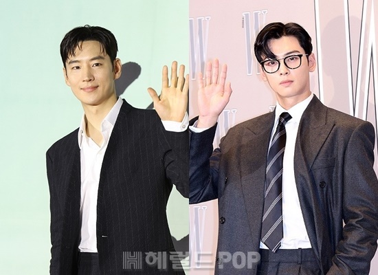 배우 이제훈, 차은우/사진=헤럴드POP DB