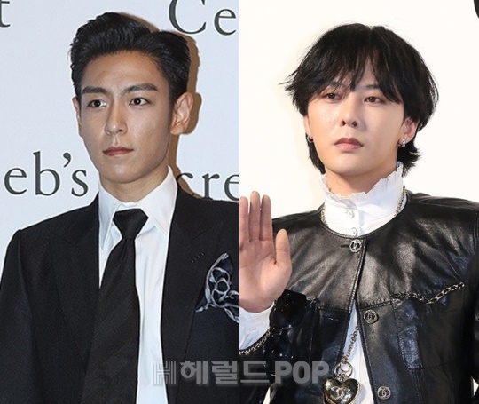 탑, 지드래곤/사진=헤럴드POP DB