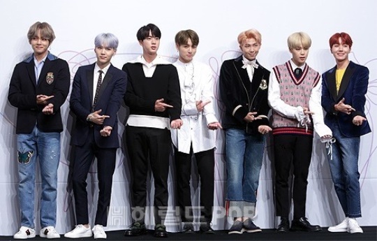 방탄소년단/사진=헤럴드POP DB