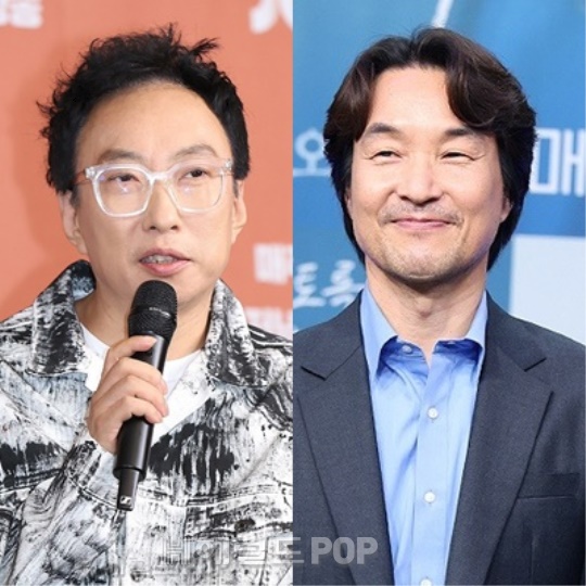 박명수, 한석규/사진=민선유 기자