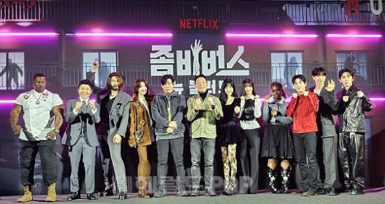 안드레 러시, 조세호, 노홍철, 이시영, 박진경 PD, 문상돈 PD, 태연, 권은비, 파트리샤, 딘딘, 육성재, 코드 쿤스트/사진=민선유기자