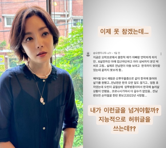 채림 SNS