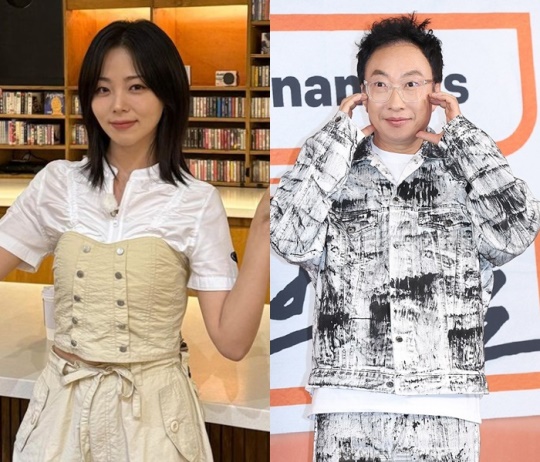 흰, 박명수/사진=흰 채널, 민선유 기자