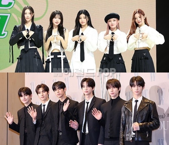 아일릿, 투어스/사진=민선유 기자